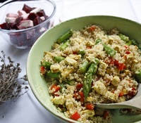 Quinoa con verduras