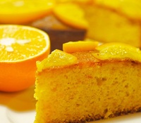 Pastel de naranja
