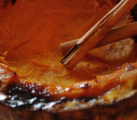 Calabaza dulce asada