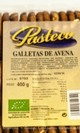 Galletas avena y muesli 400 gr pasteco