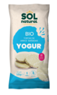 Tortas de arroz con yogurt natural 100 gr
