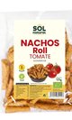 Nachos roll de maiz tomate sin gluten 125 gr bio