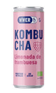 Kombucha to go limonada frambuesa eco lata 250 ml viver drinks