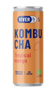 Kombucha to go tropical mango eco lata 250 ml viver drinks