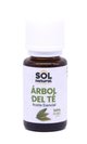 Aceite esencial arbol del te botellita 15 ml de solnatural